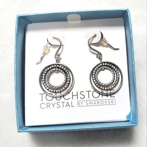 Touchstone Crystal Round & Round Earrings